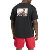 Adidas T Shirts Unisex Black Crew Neck KS8551