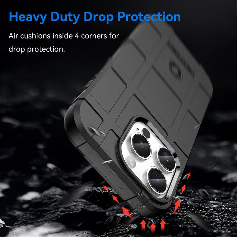 For iPhone 16 Pro Case For iPhone 16 Plus 16 Pro Max Cover Shockproof Rugged Shield TPU Protective Phone Cover For iPhone 16 Pro