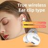 Ear Clip Wireless Earphone IPX5 Waterproof Sport Earphone Single Earbud Air Conduction Headphone HiFi Bass Painless Wear