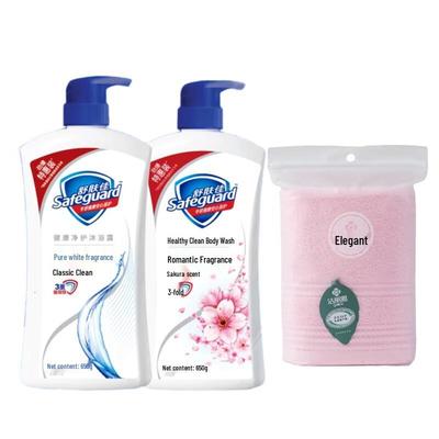 Safeguard Shower Gel Twin Pack with Towel