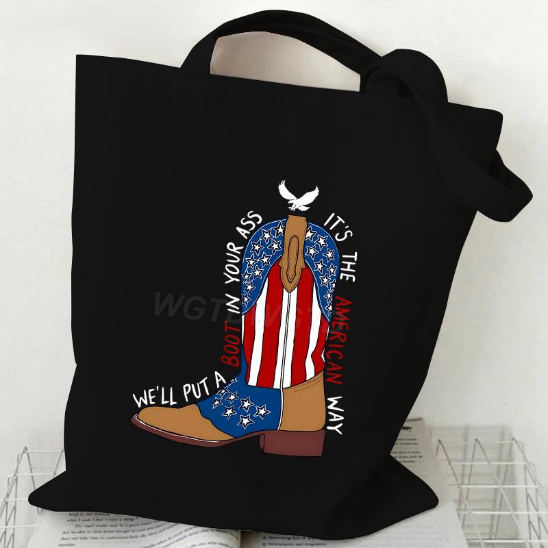 ********** personalized printed canvas bag cross-border leisure men and women commuting portable handbag environmental protection bag