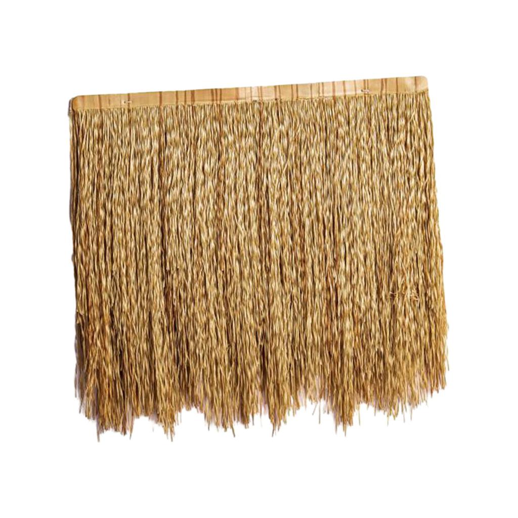 50x50cm Straw Roof Thatch DIY Crafts Good Toughness thatch roofing Synthetic Thatch Grass Roof for Garden Hut Fence Patio Beach