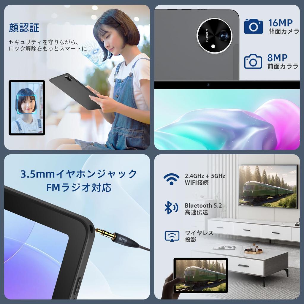 Android 15 Tablet Tabtop A90SL Tablet with Helio G99 24GB RAM 128GB Large IPS Face Wireless and Light 18W Fast 8000mAh Battery G99 11-inch 8-Core