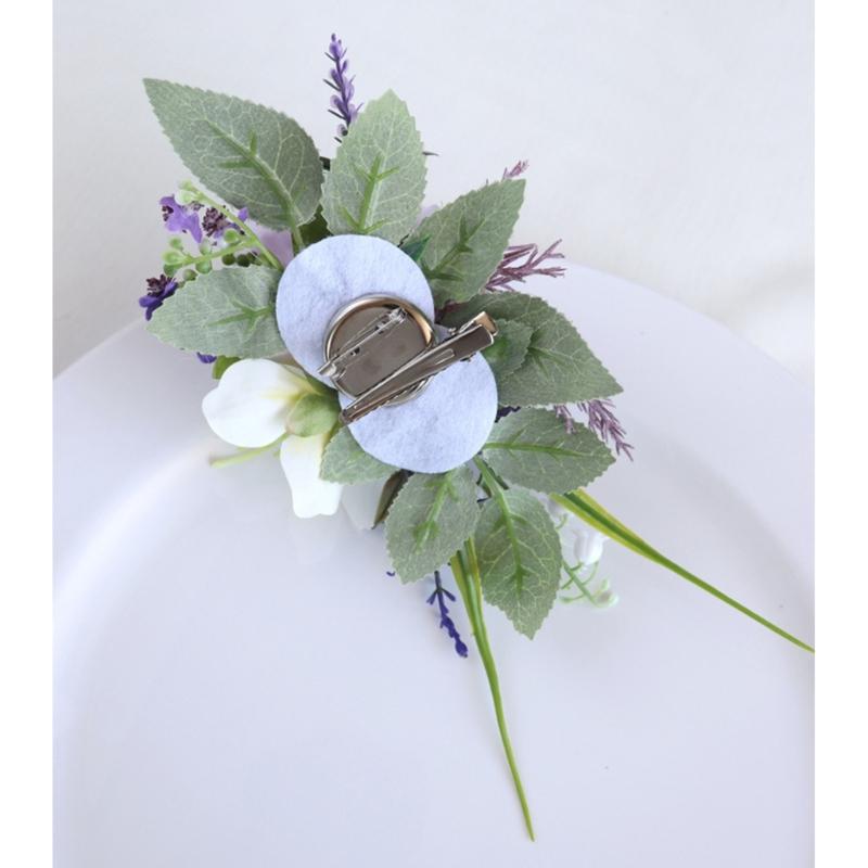 Wedding Boutonnieres Artificial Flower Arrangement for Wedding Reception Wedding Ceremony Engagement Decors