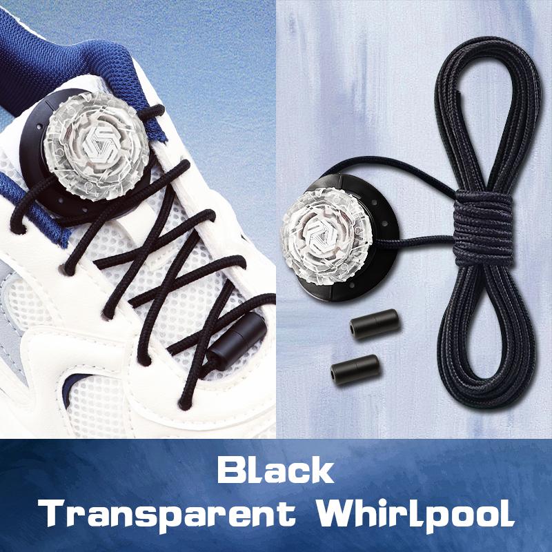 New Automatic Shoelaces Without Ties Install Simple Swivel Buckle Laces Thick Rope Sneakers Shoelace Shoe Accessories 1Pair