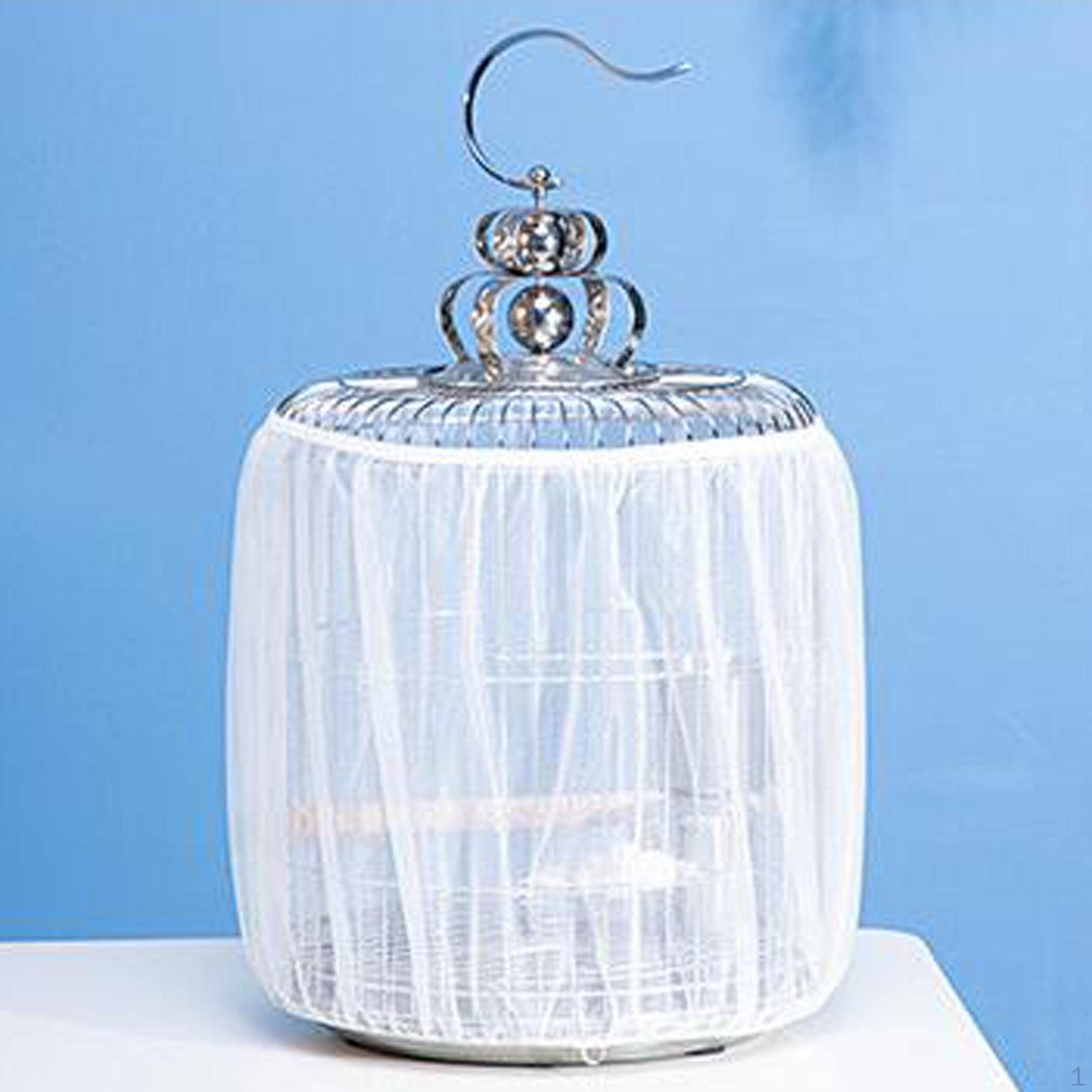 Чехол для птичьей клетки, дышащая защита, защитная сетка для птичьей клетки, юбка для попугаев, XL