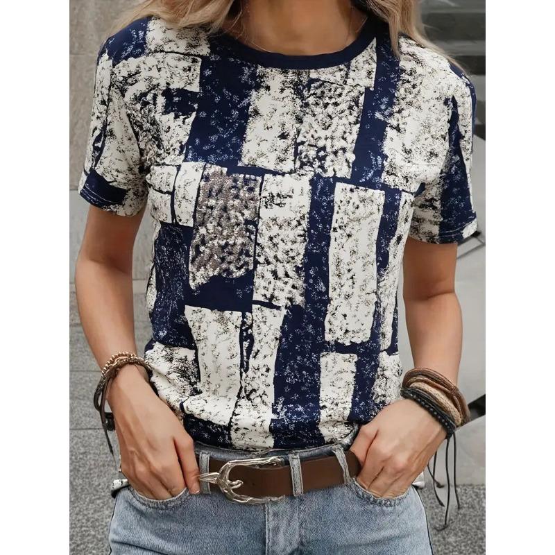 Summer women's casual T-shirtv
