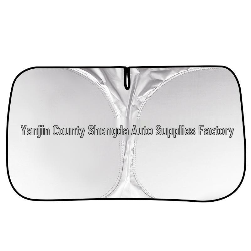 Front Windshield Sunshade: Heat Insulation and Sun Protection for Small Cars
