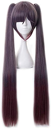 

Dark Purple Long Wig for Games, Cosplay, Costumes, Comic Market Events, Halloween, School Festivals, Cultural Festivals, and More. Includes Wig Net.