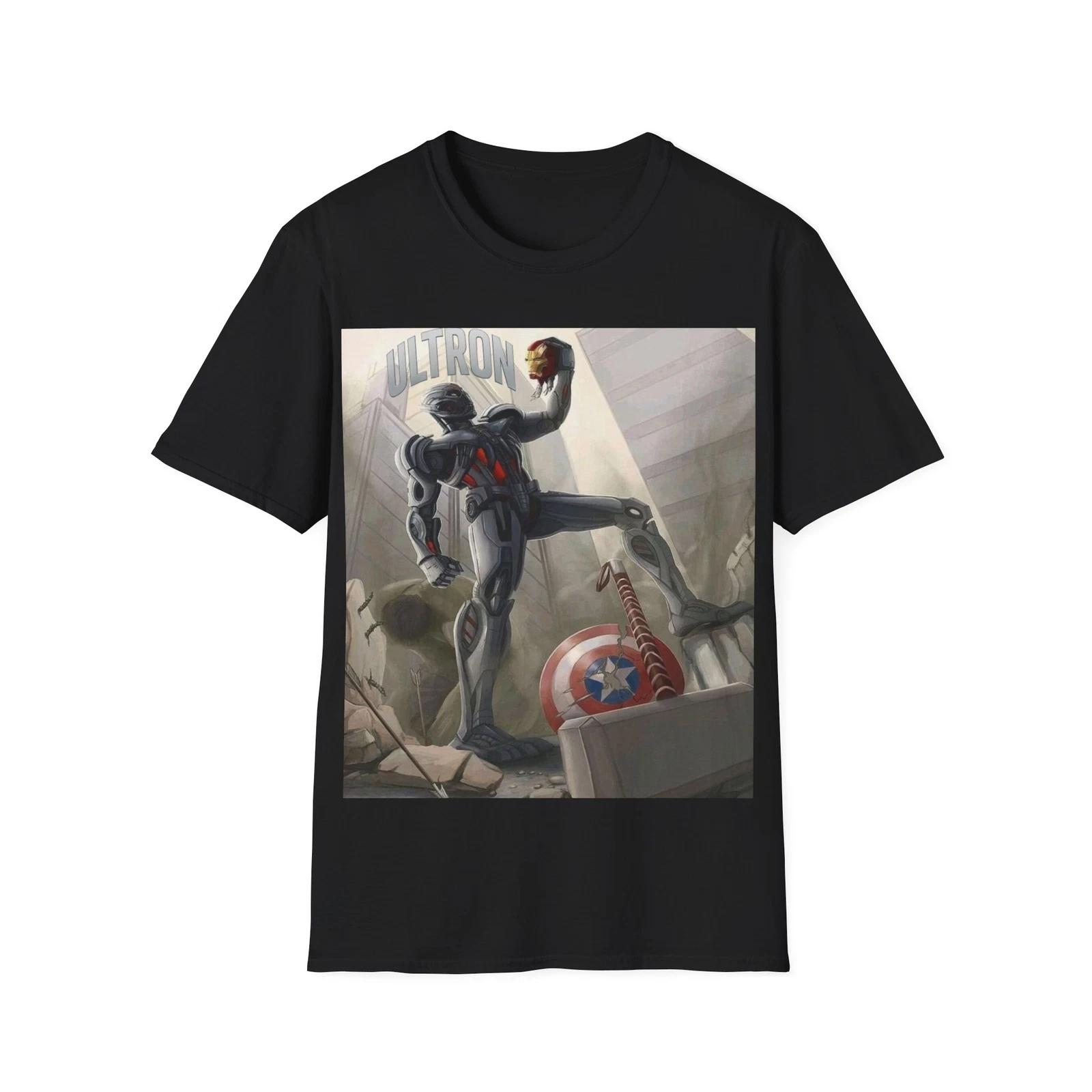 Ultron Shirt | Marvel Villain Graphic Tee | Premium Quality 2XL
