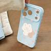 Love Heart Bear Soft Case for Apple 17 Pro Max with Large Window, Full Coverage for Models 16, 15, 14, 13P