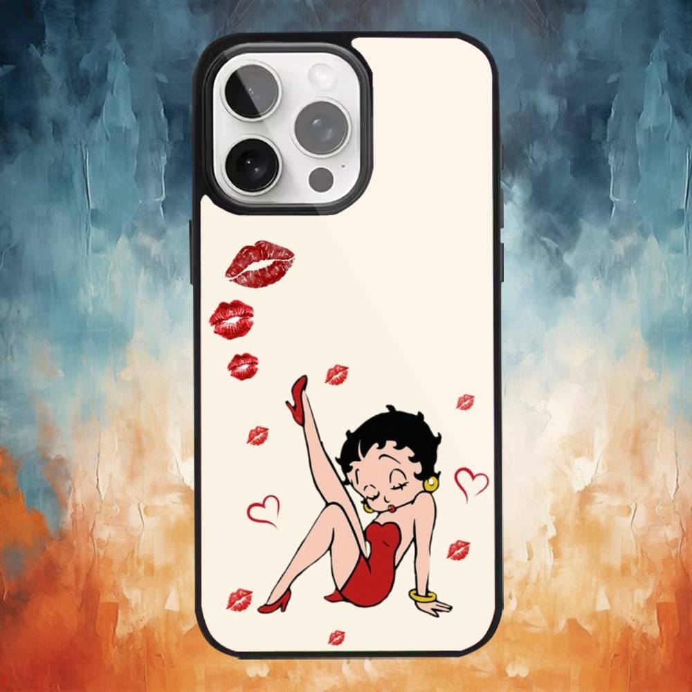 

R-Bettys-Cute-t-Boops Phone Case For iPhone 17,16,15,14,13,12,Plus,Pro,Max for Magsafe Magnetic Wireless Charging iPhone16PRO