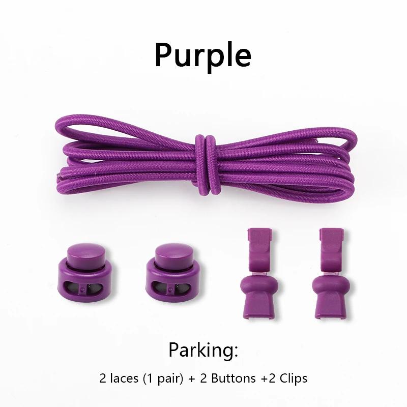 1 pár Elastické tkaničky Tkaničky do bot bez zavazování Unisex Rychlé tkaničky Kulaté gumičky Líné tkaničky Sportovní tkaničky do bot