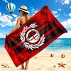 AC Milan Beach Towel Quick Dry Soft MicrofiberSand Resistant Oversized Cabana Bath Sheet for Swimming Pool Travel Gift