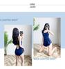 2024 Japanese College Style Two-Piece Women’s Swimsuit: Trendy, Belly-Covering, Sweet, Conservative One-Piece Hot Spring Wear