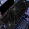 Large Desk Mat Gothic Spider Web Gaming Mouse Pad Non Slip Rubber Lock Edge Keyboard Mousepad Computer Laptop Office Decor