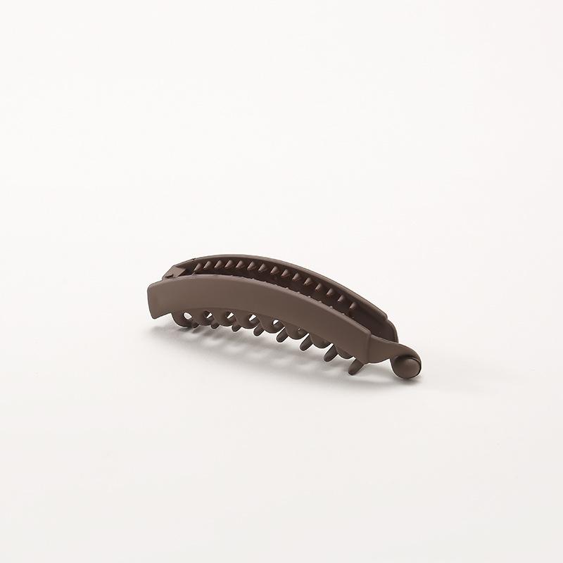 Acrylic Leopard Ponytail Clip Banana Hair Clip Simple Non-Slip Hair Claws for Women Girls Bath Ponytail Holder Hairpin Barrettes