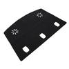 Trunk Sun Protection Pad Flannel Interior Heat Insulation Sun Shade Mat Replacement for Tesla Model 3 Y
