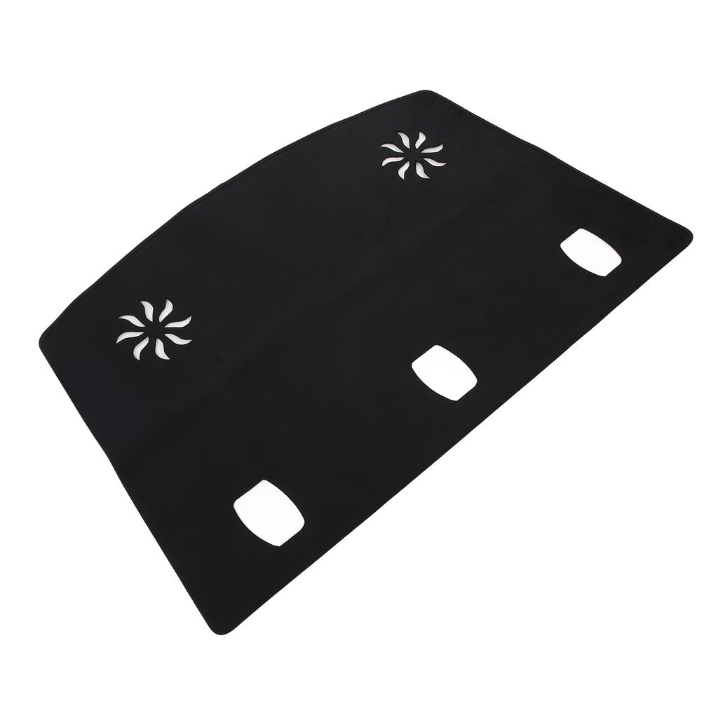Trunk Sun Protection Pad Flannel Interior Heat Insulation Sun Shade Mat Replacement for Tesla Model 3 Y