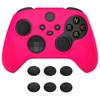 eXtremeRate PlayVital 3D Studded Xbox Series Controller Silicone Cover Skin with 6 Black Thumb Grip Soft Rubber Case Protector for Xbox Core Wireless