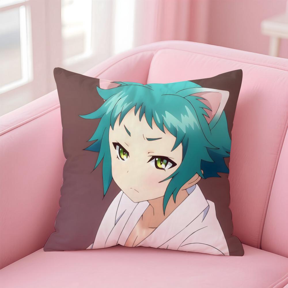 Yuuna And TheHaunted HotSpring Cushion Cover Comfortable Reversible Pillow Cover Ideal For Car Sofa Bedroom & Beyond