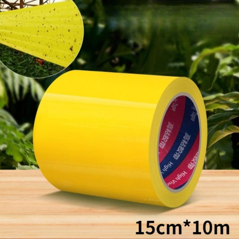 Dış Mekan Bahçe Zararlı Kontrolü için Sarı Çift Taraflı Böcek Geçirmez Bant