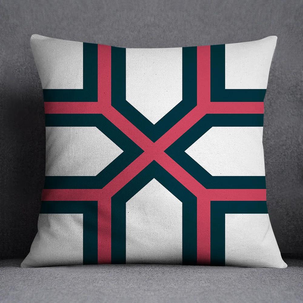 Wohnkultur Geometrische Design Kissenbezug Schlafzimmer Wohnzimmer Minimalistischen Büro Auto Innen