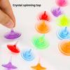 Spin Crystal Children Gyroscope Toy With Colorful For Toddler Learning Gift And