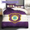 FC Erzgebirge Aue  Pattern Bedding Quilt Set  Home Decoration  Gift (1 * Duvet Cover + 2 * Pillowcase  Without Core)