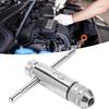 T-Handle Ratchet Tap Holder Wrench Set Hand Tools with 5pc M3-M8 Machine Screw Thread Metric Plug T-shaped Tap Car Repair Tool