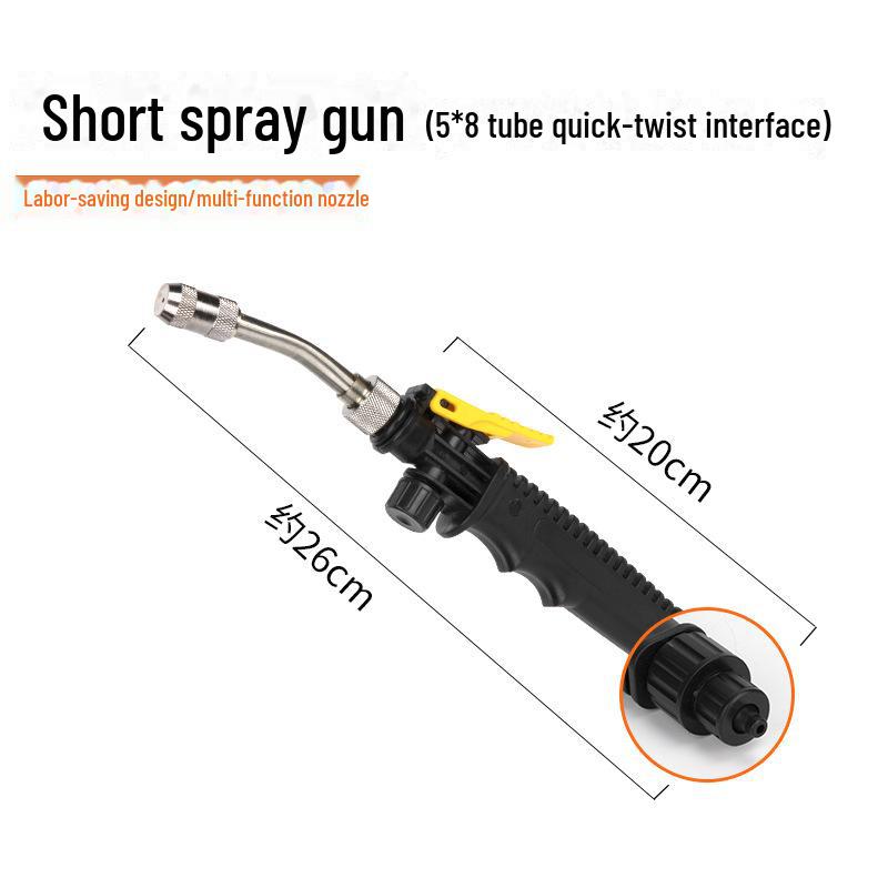 

Комплект для мойки автомобиля: Щетка без щетки, пистолет-распылитель, насадка для нанесения воска на воду, насадка-распылитель для чистки кондиционера.