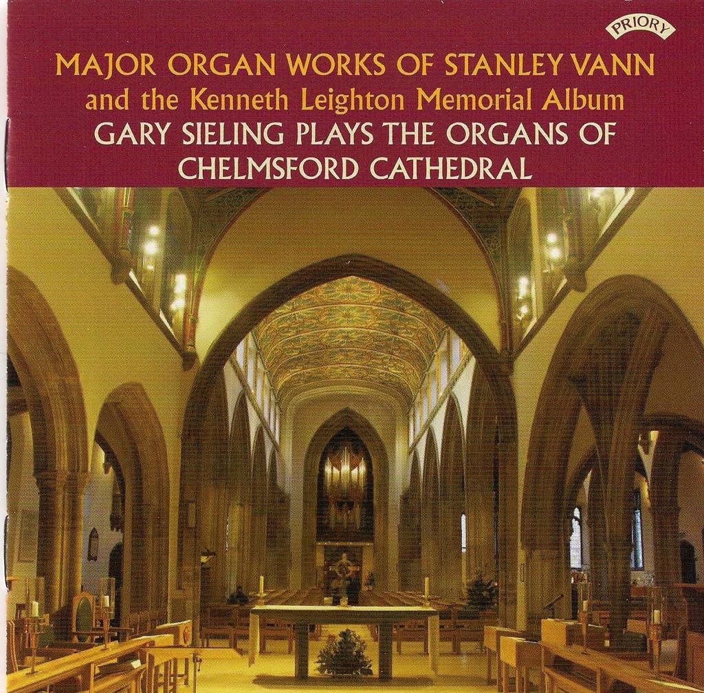 CD SIELING, GARY - Vann: Major Organ Works  PRCD827 Japan Music Others Used
