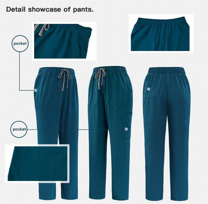 Wholesale Price Medical Suit for Women Surgical Gown Lab Coat with Pockets Dental Scrub Veterinary Uniform Soft Nursing Articles