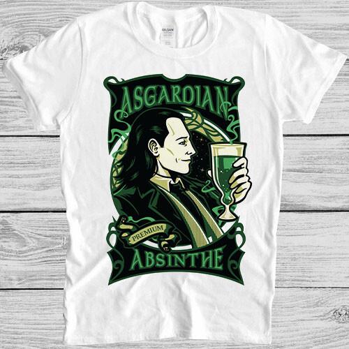 Asgardian Absinthe Thor T Shirt Retro Funny Cool Gift Tee M143 XXXXL
