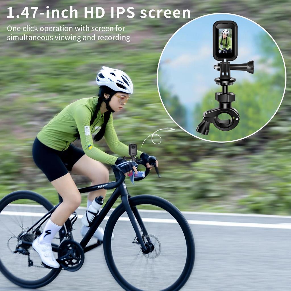 2K HD Thumb Camera: Compact Outdoor Vlog & Sports Recorder