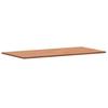 VidaXL Comptoir de salle de bain 80x40x1,5 cm bois massif de hêtre 355997
