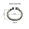 Ergonomic Stainless Steel Stealth Lock Male Chastity Device,Cock Cage,Penis Lock,Cock Ring,Chastity