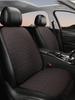 Autositzkissen, Ganzjahres-Universal-Leinen, Fahrersitzbezug, Kleine Taille, Einzelstück Drei-Teile-Set, Halbabdeckung