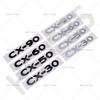 CX30 CX50 CX60 CX90 Letter Logo Rear Trunk Emblem Badge Styling Body Tailgate Sticker