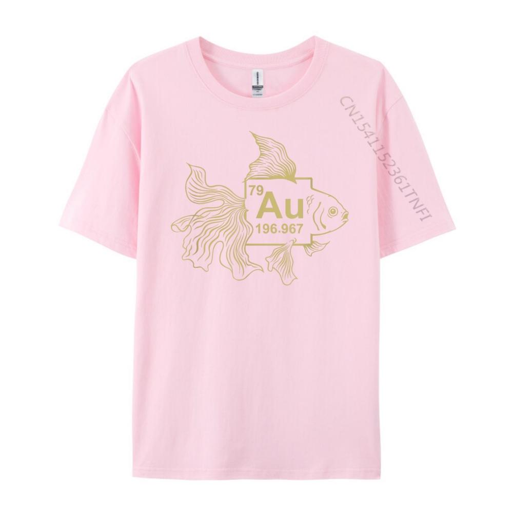 Goldfish Shirt  Gold fish shirt  AU Chemistry Science Graphic T Shirts Men Clothes Camisetas Hombre Large Size Illustration