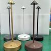 Mushroom LED Spire Table Lamp: Creative Indoor/Outdoor Charging Light for Home & Restaurant Decor