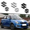For Suzuki Swift SX4 Alto Baleno Jimny Grand Vitara ABS Car Hood Front Grille Emblem Rear Trunk Logo Badge Sticker Accessories