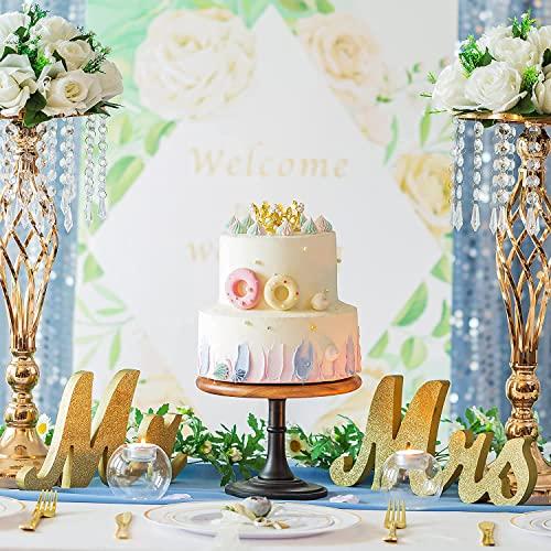 25cm Diameter Cake Stand, Afternoon Tea Stand, Cake Display Stand, Acacia, Candy Plate, Compote Plate, Wedding, Birthday, Party