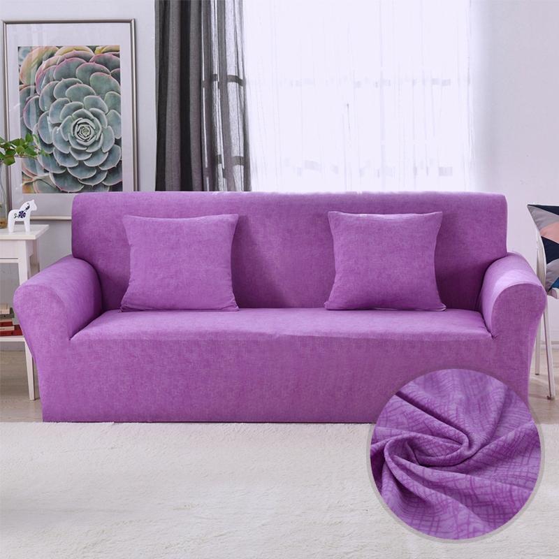 Elastic Sofa Cover Spandex Slipcovers Sofa Cover for Living Room Universal All-inclusive Sectional Couch Cover 1/2/3/4 seater
