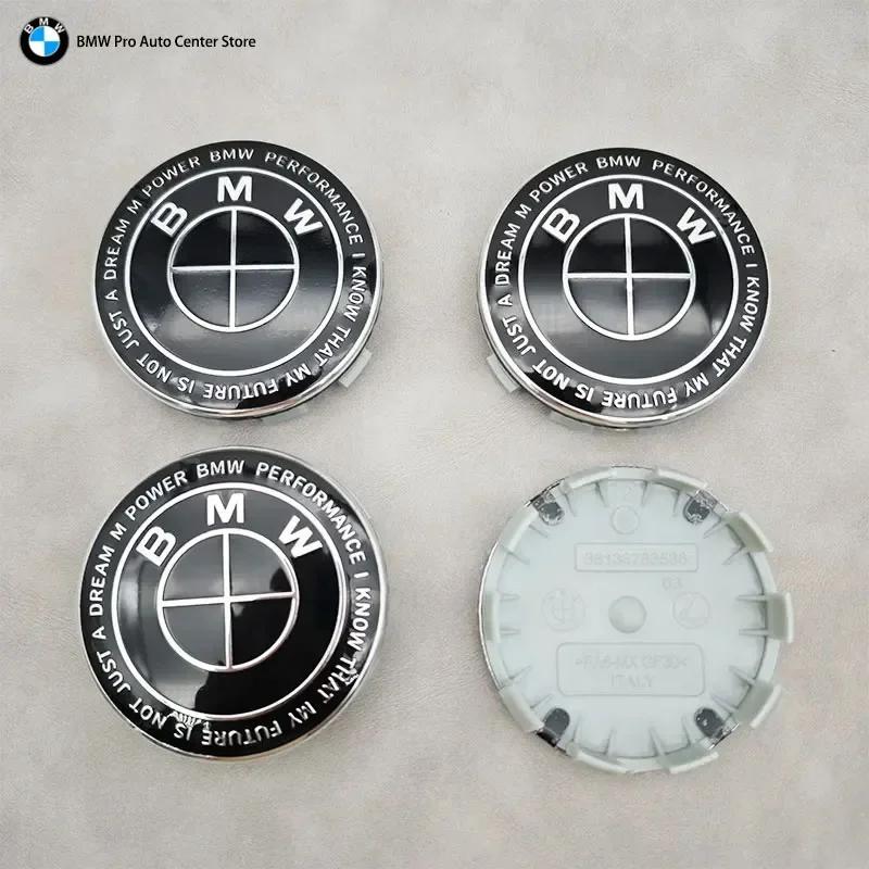 

For BMW 4pcs 56mm 68mm Car Styling Wheel Center Caps Emblem Hub Cover Badge For BMW F30 F10 E90 F20 E46 E60 E70 E39 E36 E87 X1 X