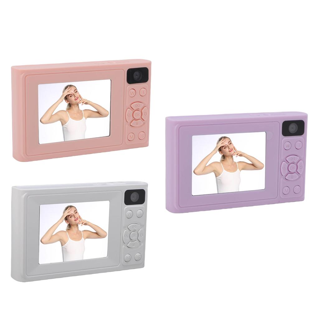 Digital Camera 1080P 48MP Rainproof Long Battery Life Double Lens Travel Camera with Fill Light for 