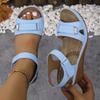 New Large-sized Thick-soled Casual Shoes - Slip-on Sandals for Women