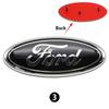 22.5X9cm Car Front Grille Emblem Sticker Rear Trunk Decal Replacement Accessories For Ford F150 F250 Edge Escape Transit Fusion HNQJR1