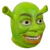 New Halloween latex Shrek mask, perfect for costume parties, movie-themed events, and fun pranks