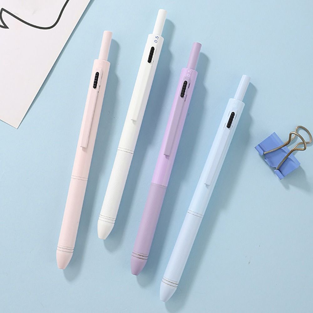 Press Type 3 Color Ballpoint Pen 4-in-1 0.5mm Mechanical Pencil Multifunction Pen  Student